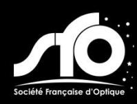 Logo sfo blanc sur fond noir